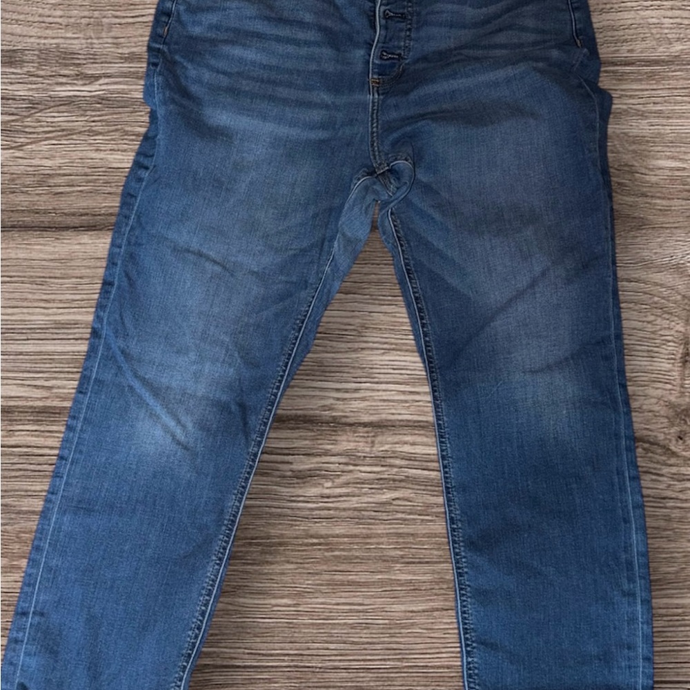 LC Lauren Conrad Women's High Rise Blue Jeans